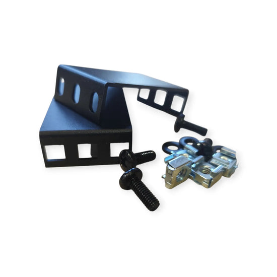 1u 75mm Recess Bracket Set