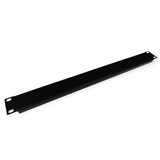 1U Blank Panel 19" Inch Rack-Mount Black MACARAC 19" Inch Sheetmetal