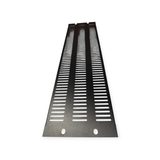 3U Vent Panel 19" Inch Rack-Mount Black MACARAC 19" Inch Sheetmetal