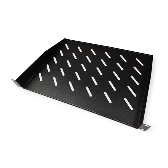 1U 350mm Deep Cantilever Shelf (19" Inch Rack-Mount Application) MACARAC 19" Inch Sheetmetal
