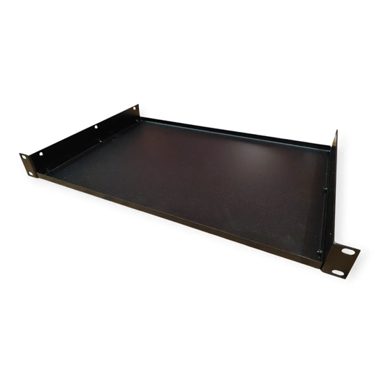 1U 300mm DEEP H/D CANTILEVER SHELF (19" Inch Rack-Mount Application) MACARAC 19" Inch Sheetmetal