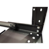9U Adjustable Depth Open Rack 4 Post 19" 450-700MM Deep MACARAC 19" Inch Sheetmetal