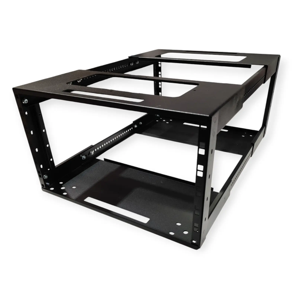 6U Adjustable Depth Open Rack 4 Post 19