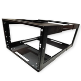 6U Adjustable Depth Open Rack 4 Post 19" 450-700MM Deep MACARAC 19" Inch Sheetmetal
