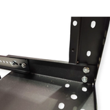 6U Adjustable Depth Open Rack 4 Post 19" 450-700MM Deep MACARAC 19" Inch Sheetmetal