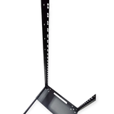 24U Adjustable Depth Open Rack 4 Post 19" 450-700MM Deep MACARAC 19" Inch Sheetmetal