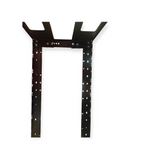 15U Adjustable Depth Open Rack 4 Post 19" 350-450mm Deep