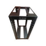 15U Adjustable Depth Open Rack 4 Post 19" 350-450mm Deep