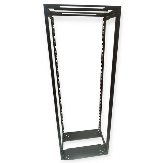 30U Adjustable Depth Open Rack 4 Post 19" 250-350mm Deep