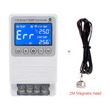 Din Rail Remote Control Wifi Smart Adjustable Temperature Fully Automatic Hot Water Temperature Controller Probe Optional