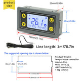 SA30 SA10 WIFI Remote Control Thermostat 6-30V 110-220V Digital Temperature Controller Module APP Temperature Collection Alarm