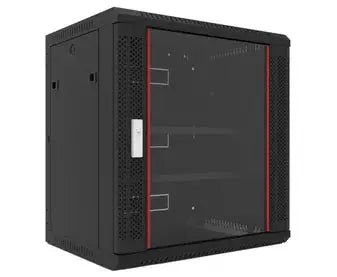 9U 450mm Redback Wall Data Cabinet + Shelf - Assembled