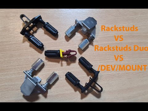 Rackstuds 20pc Pack, Maroon Studs Fasteners