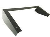 2U Steel Vertical/Horizontal  Wall Mount / Under Desk Rack Bracket (Black) 19" Application