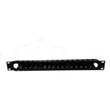 1U HORIZONTAL CABLE MANAGEMENT- Finger duct / cover (19" Rack-Mount Application)