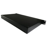 1U Rack Mount 19" Rack Mount Case 44mm x 483mm x 250mm (Black)