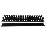 1U HORIZONTAL CABLE MANAGEMENT- Finger duct / cover (19" Rack-Mount Application)