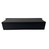 2U Rack Mount 19" Rack Mount Case 88mm X 483mm X 150mm (BLACK)