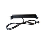 1U 8 WAY Recessed Power Distribution Unit PDU 19" 3 Meter Lead AU Approved