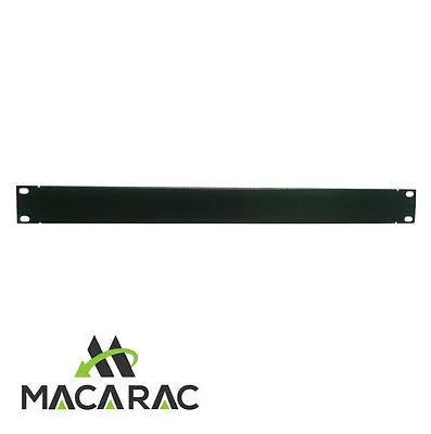 1U 21" Blank Filler Panel (Suit 21" ETSI Rack) MACARAC 19" Inch Sheetmetal