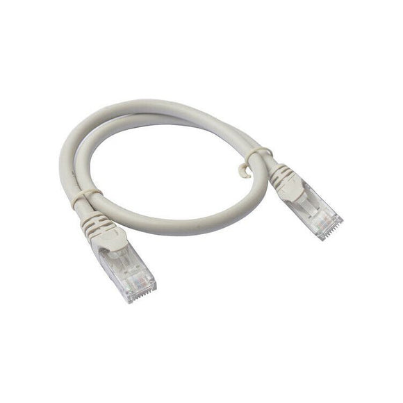 8Ware Cat6a UTP Ethernet Cable 0.5m (50cm) Snagless Grey