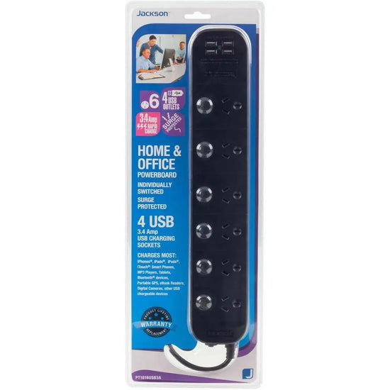 surge protected powerboard by Macarac
