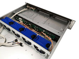 TGC Rack Mountable Server Chassis 2U 680mm Depth, 8x Ext 3.5"/2.5" Bays, 2x Int 2.5" Bays, 7x Low Profile PCIE Slots, ATX MB, 2U PSU