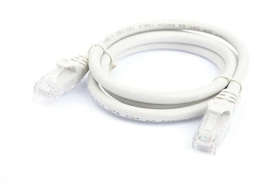 8Ware Cat6a UTP Ethernet Cable 1m Snagless Grey 8Ware