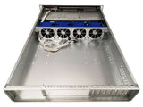 TGC Rack Mountable Server Chassis 2U 680mm Depth, 8x Ext 3.5"/2.5" Bays, 2x Int 2.5" Bays, 7x Low Profile PCIE Slots, ATX MB, 2U PSU