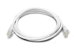 8Ware Cat6a UTP Ethernet Cable 3m Snagless White