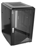 18U 1000mm DEEP SERVER / DATA CABINET (19" Rack / Incl. 4 x 240vAC Fans)