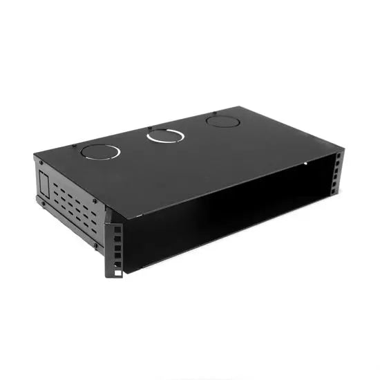 CERTECH 2RU 300mm Deep 19" Enclosed Wall Mount Bracket Certech