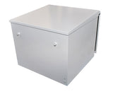 9U 400mm Deep IP65 Rated Non-Vented Outdoor Wall Mount Cabinet