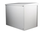 9U 600mm Deep IP65 Rated Non-Vented Outdoor Wall Mount Cabinet