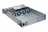 TGC Rack Mountable Server Chassis 2U 650mm Depth, 2x Ext 5.25" Bays, 6x Int 3.5" Bays, 7x Low Prifle PCIE Slots, ATX PSU/MB