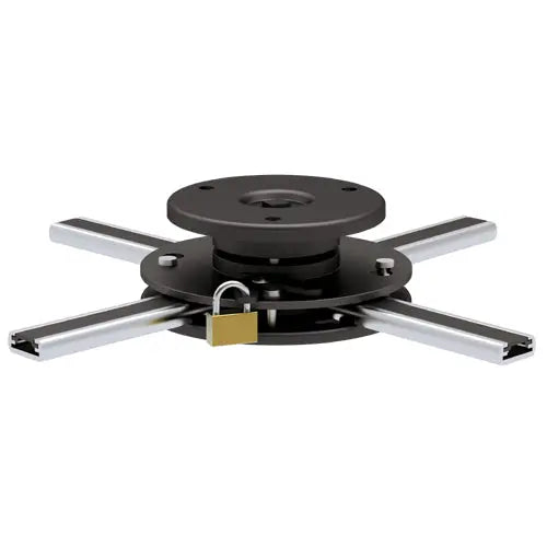 Brateck Anti-theft Aluminum Flat Projector Mount Fit most Projectors Up to 20 kg Brateck