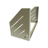 4U Steel Vertical/Horizontal Wall Mount / Under Desk Rack Bracket (Black) 19" Application