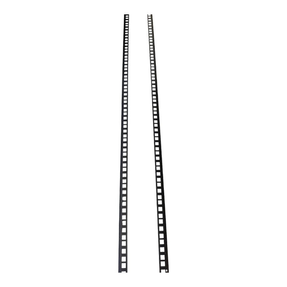 Quality Vertical Rack Mount Rails - Custom Lengths Available