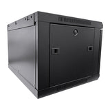 6U 450mm LDR Wall Mount Cabinet Flat Packed  (Provision For 2 Fans)