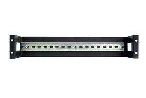 CERTECH 2RU Din Mount Rail, 100mm Deep