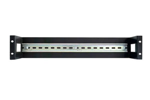 CERTECH 2RU Din Mount Rail, 100mm Deep Certech