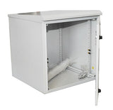 12U 600mm Deep IP65 Rated Non-Vented Outdoor Wall Mount Cabinet
