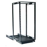 SLIDE AND SPIN BASE 19" Internal Rack (Suit Credenzas, Podiums, Lecterns, Cabinets)